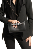 Venus Nappa Leather Clutch Bag